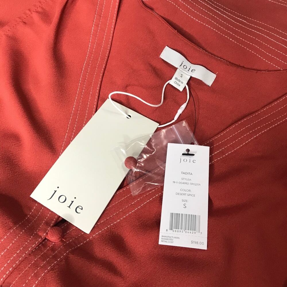 Joie Tadita V neck Sleeveless Top - Picture 4 of 13